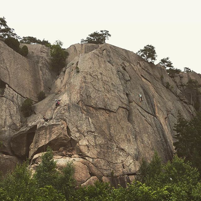 Bergsidan testar f&ouml;ret i Bohusl&auml;n. #bergsidan #friluftsframjandet #climbing #bohusl&auml;n