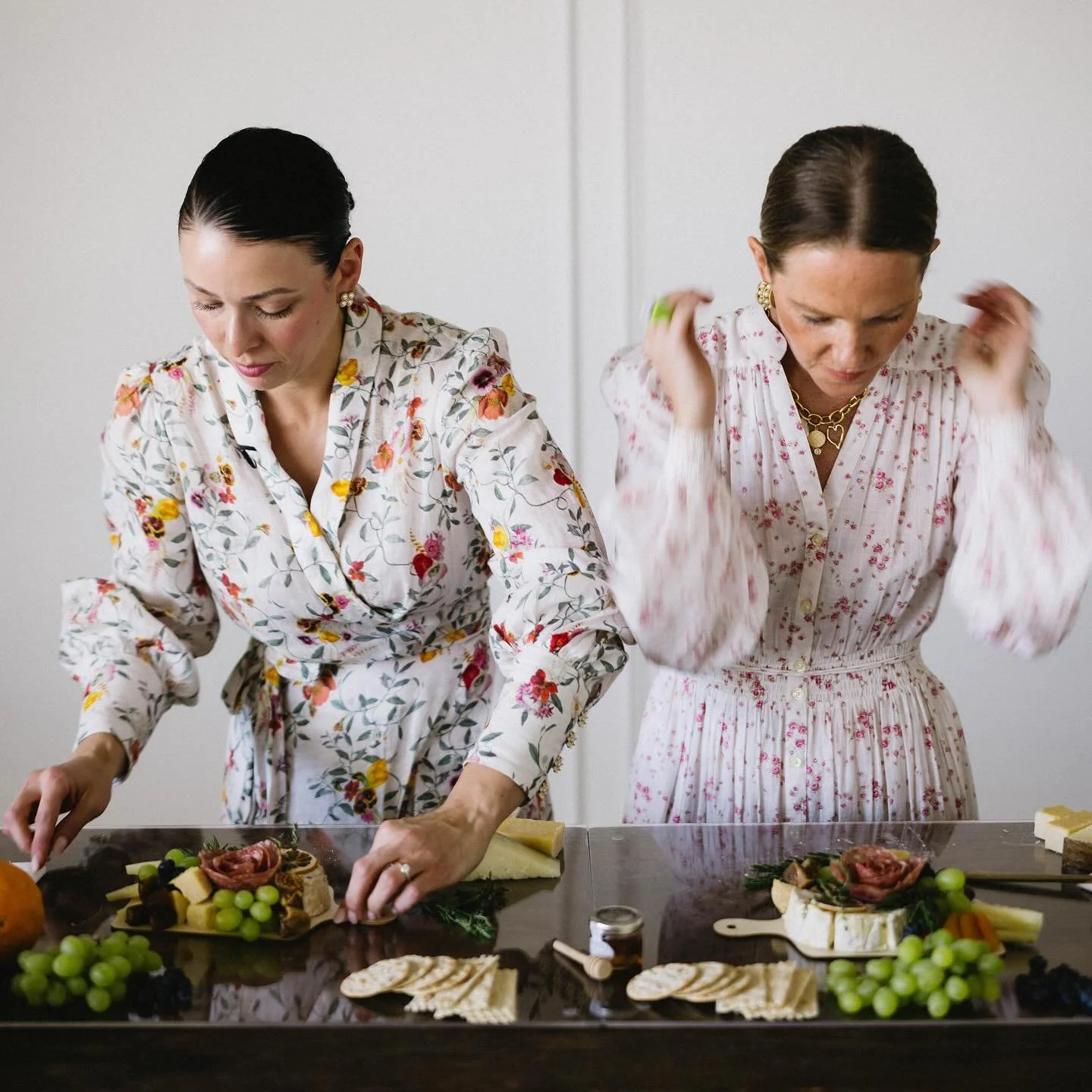 a couple of bts shots from a shoot day with some of the most amazing women I know ✨