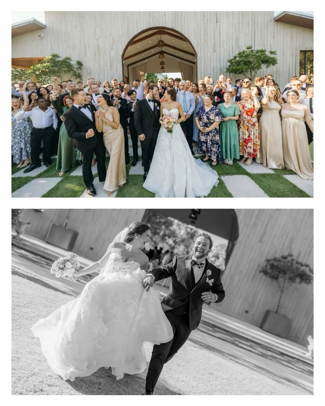 THE HOFFPAUIRS | full of family, full of legacy, full of FUN. I&rsquo;ve known Edward since he was in middle school, and it was so sweet to celebrate him + my sweet Hannah on a day full of intentionality and light.

reception venue: @whitetrailclub 
