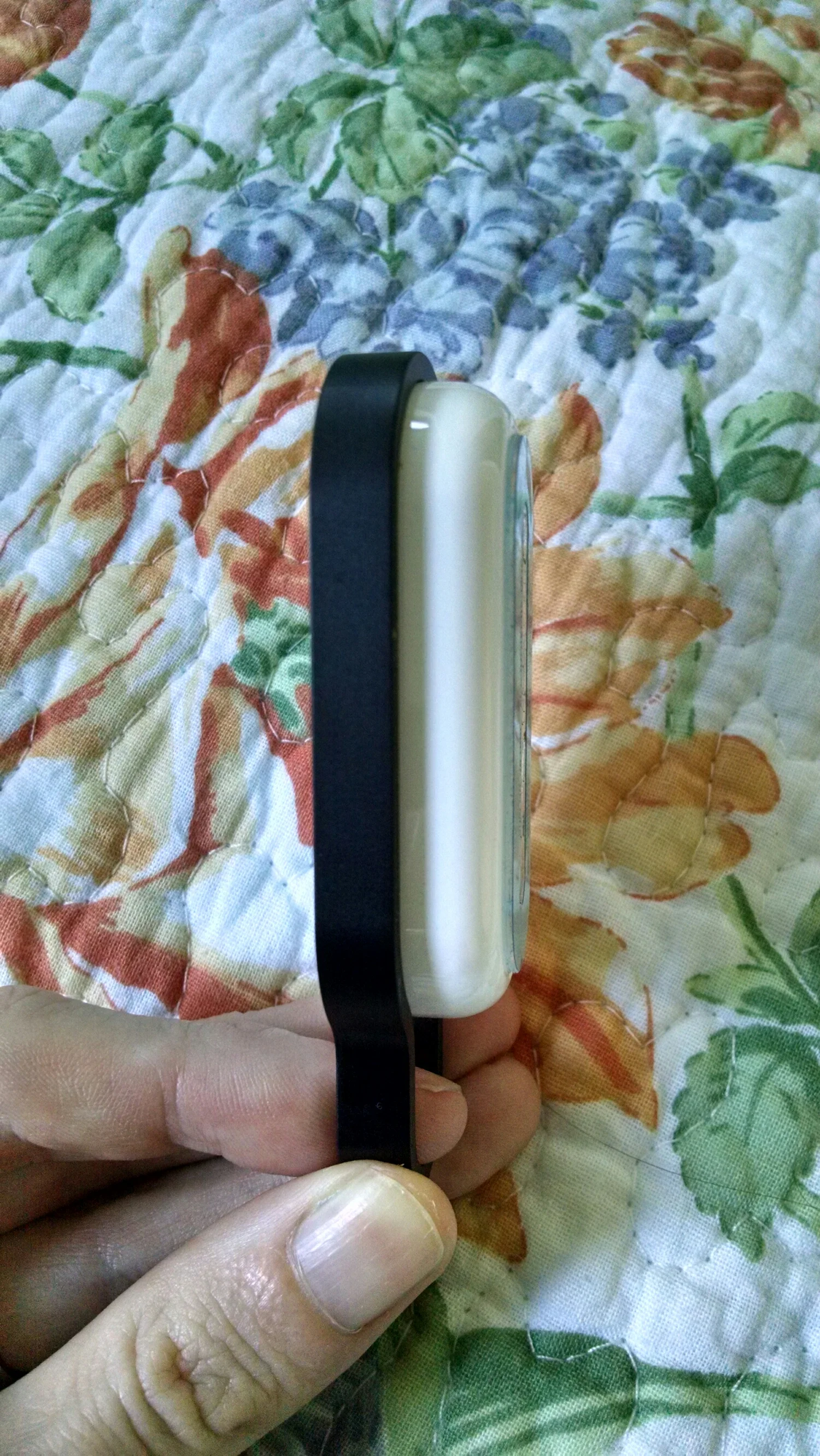 The blue strip is the sticky backing.