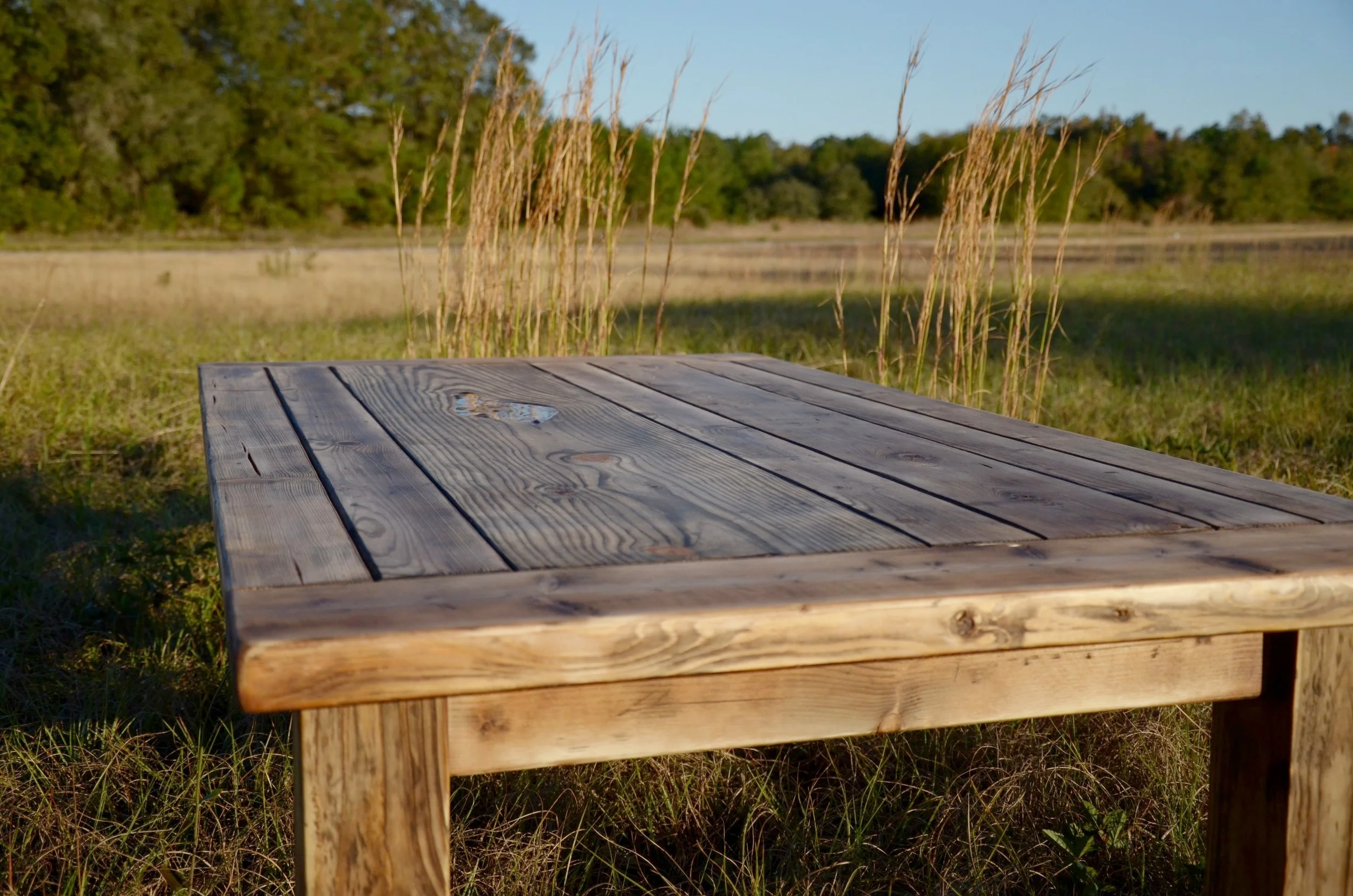 rustic coffee table