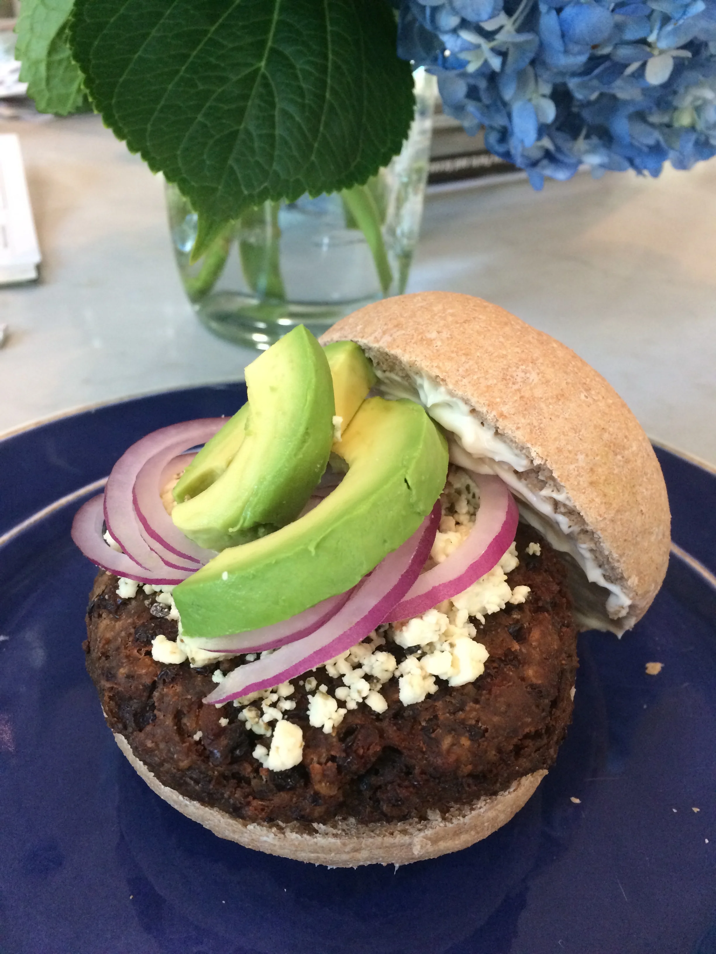 Spicy Black Bean Burgers