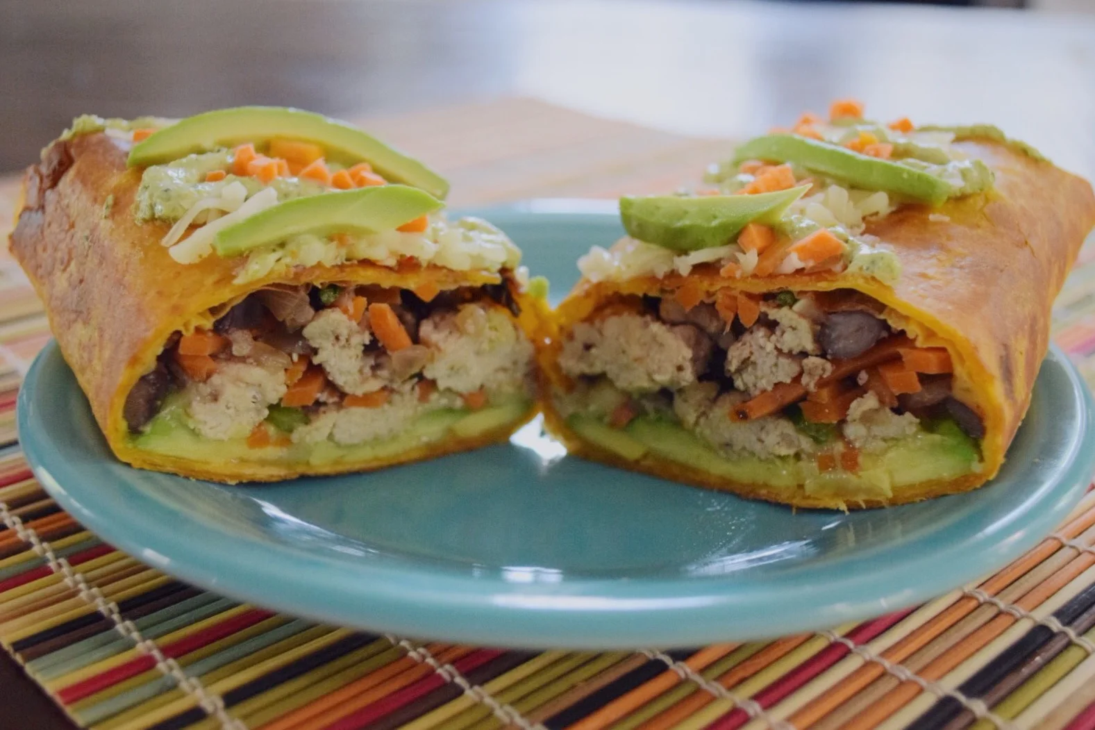 Coco&#x27;s Chimichangas with Roasted Poblano Cream Sauce