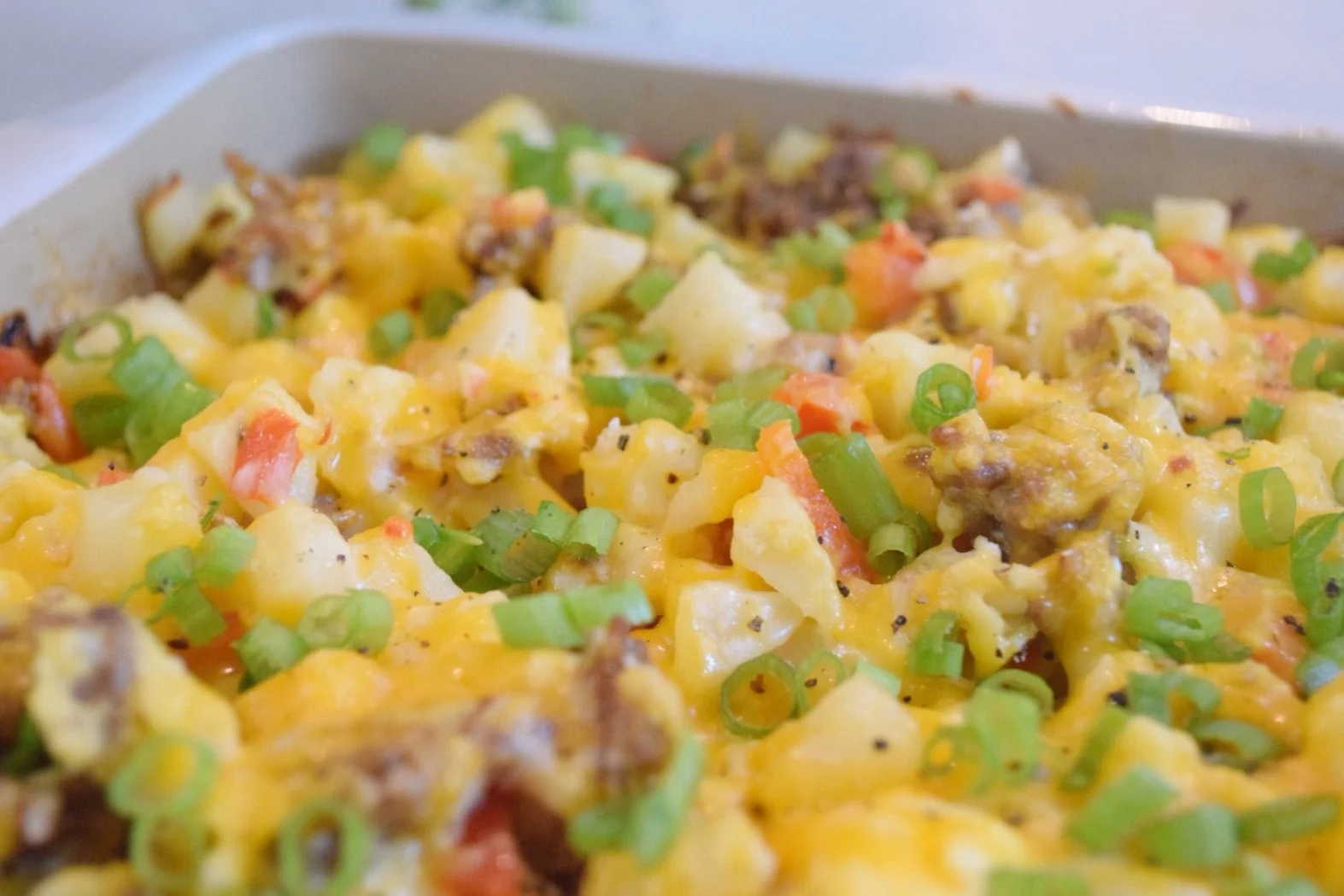 Southwest Breakfast Casserole