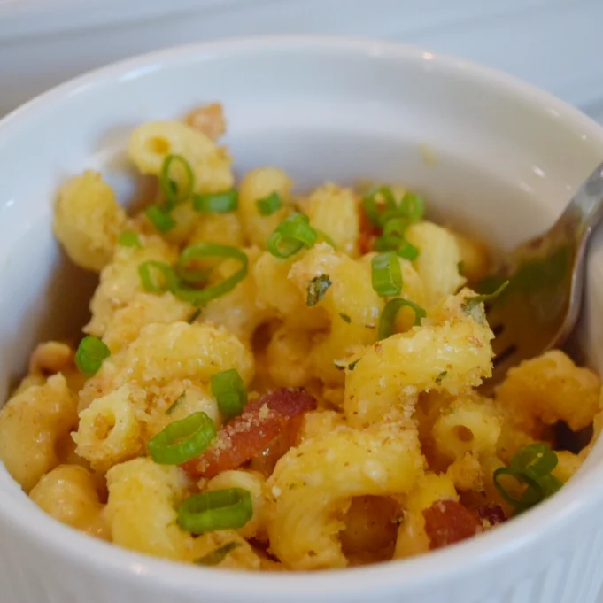 Bacon-Gruyere Cavatappi