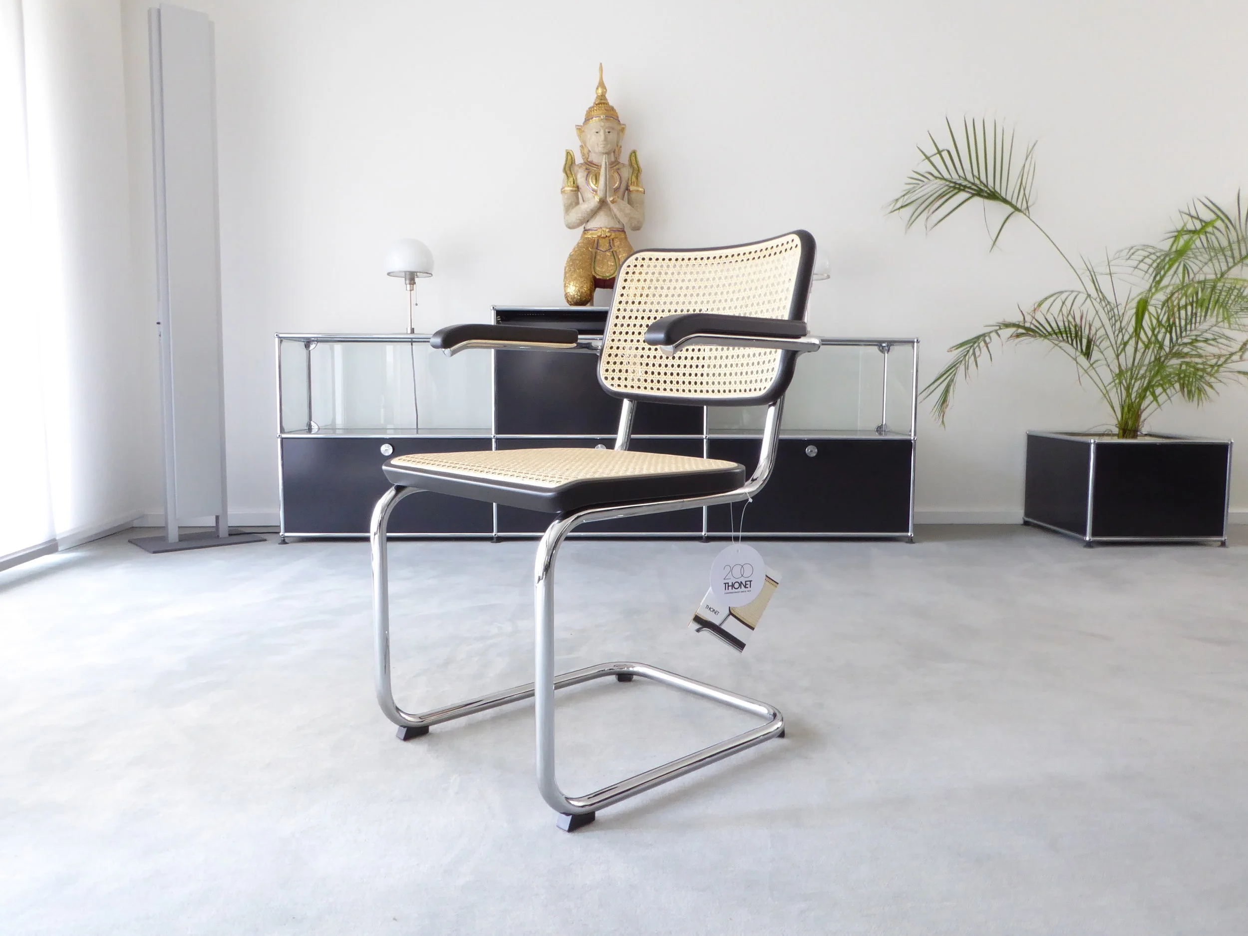 Thonet S 64 V Freischwinger Chrom Marcel Breuer Bauhaus, Neu!
