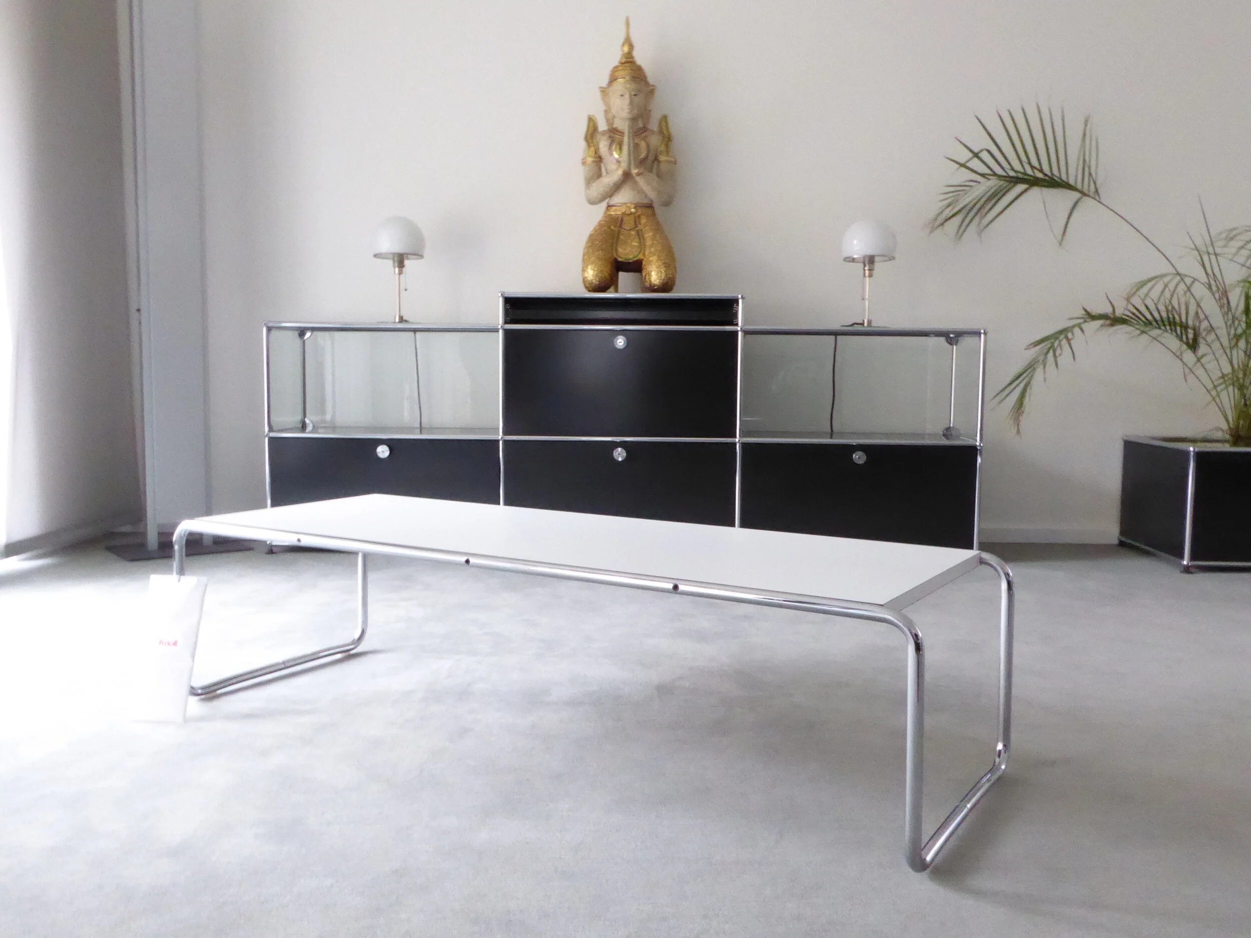 Knoll International Laccio 2 Marcel Breuer Bauhaus Couchtisch
