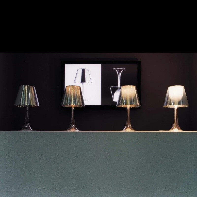 Flos Miss K Tischleuchte Aluminium silber Philippe Starck, Neu