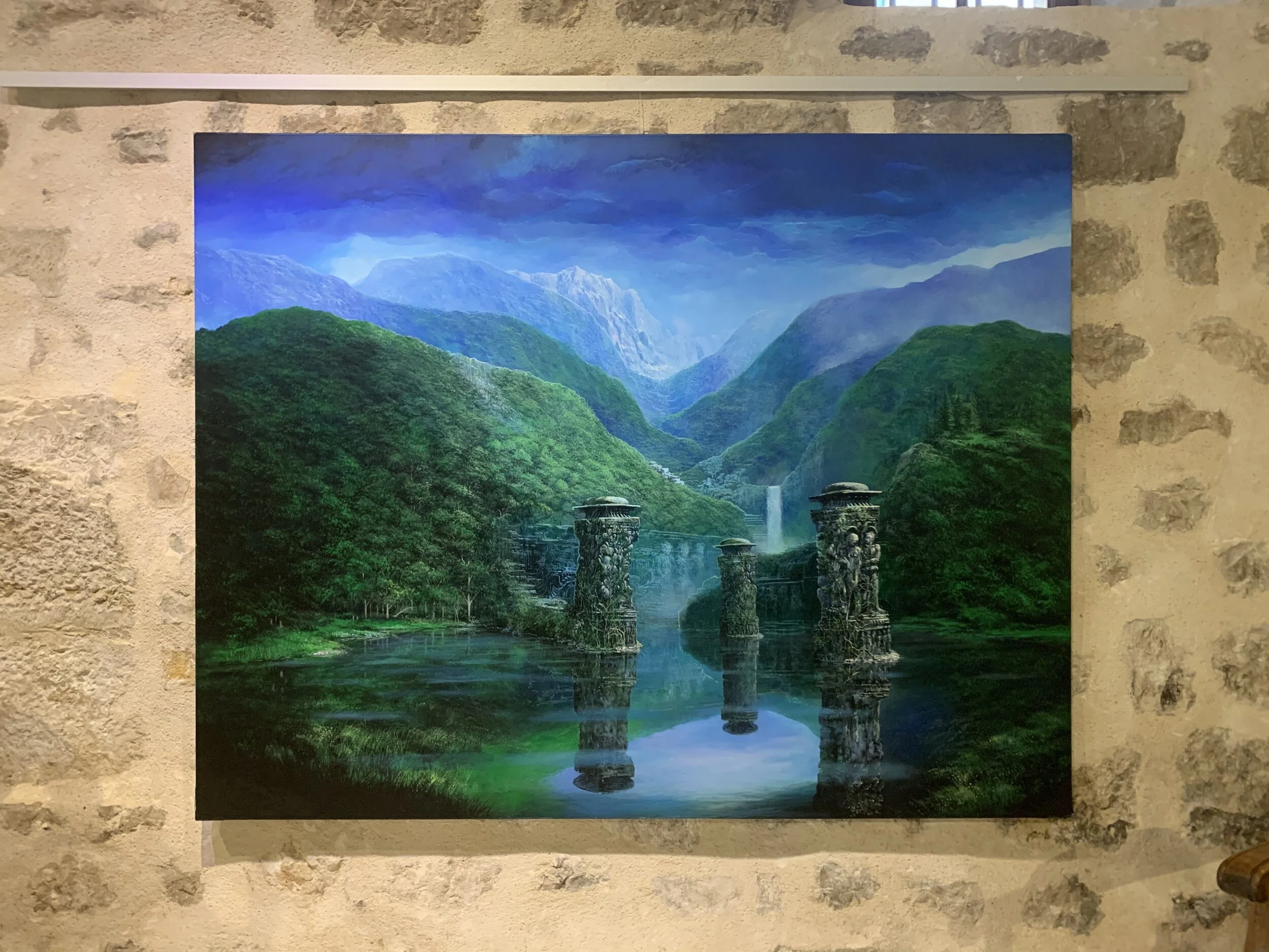 Near Home, Laeag Lag 146x114, Acrylique sur toile, 2020.jpg