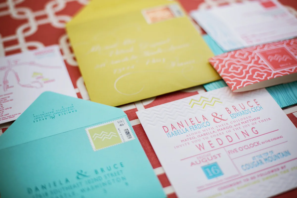 Vibrant Colored Seattle Garden Wedding | Event Success | Alante Photography
