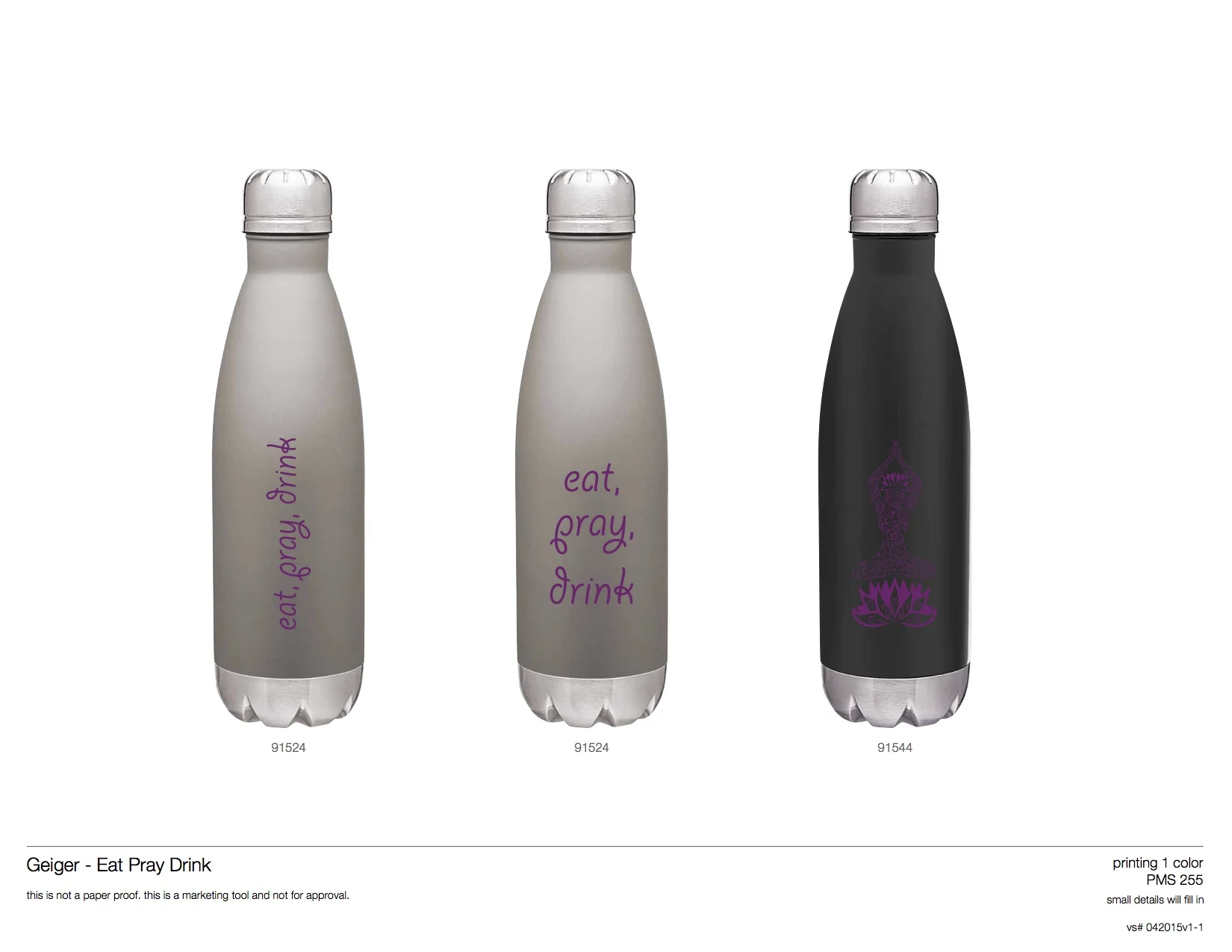 Water Bottle - $13.99 