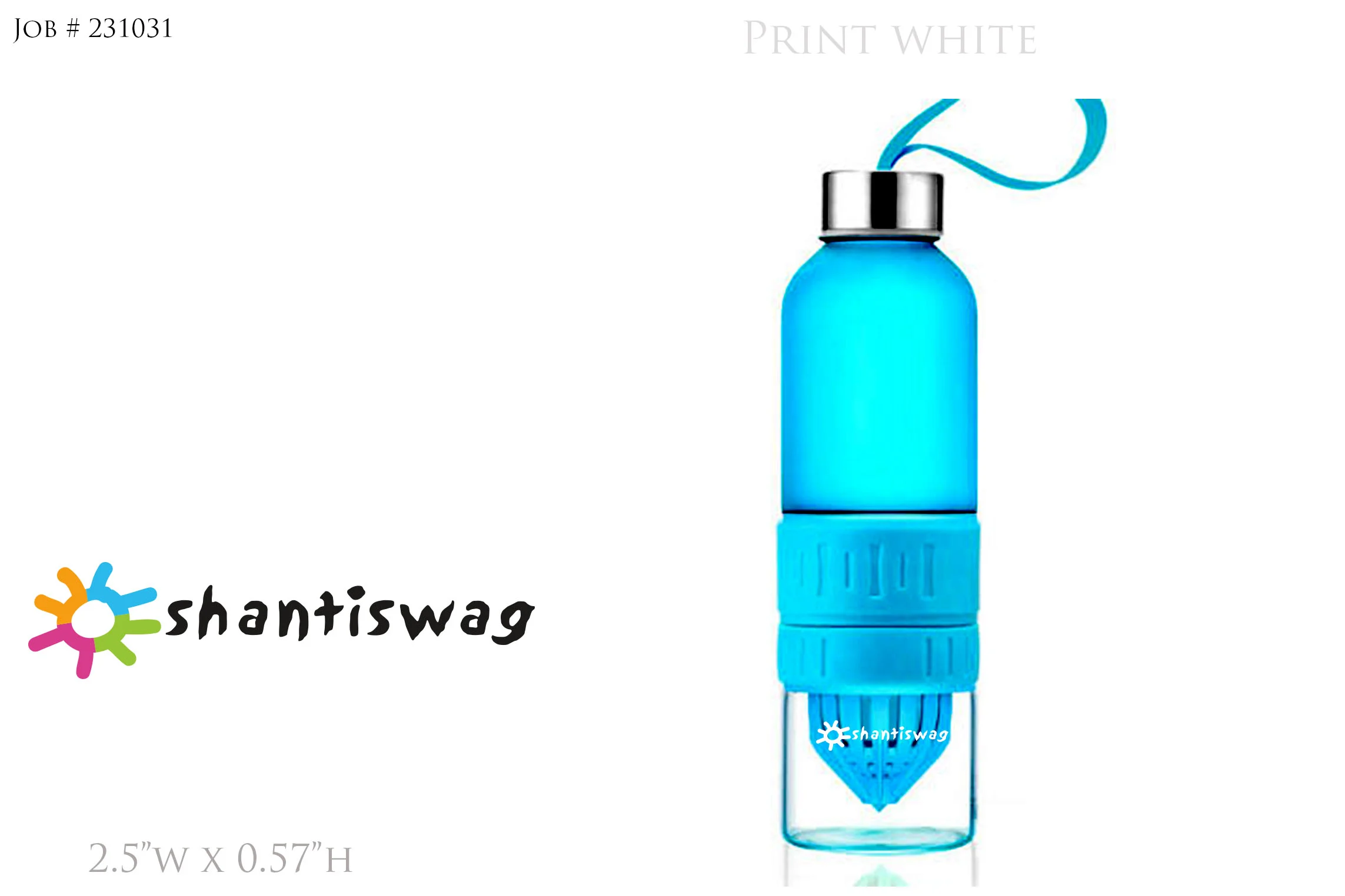 Twist Water Bottle - $14