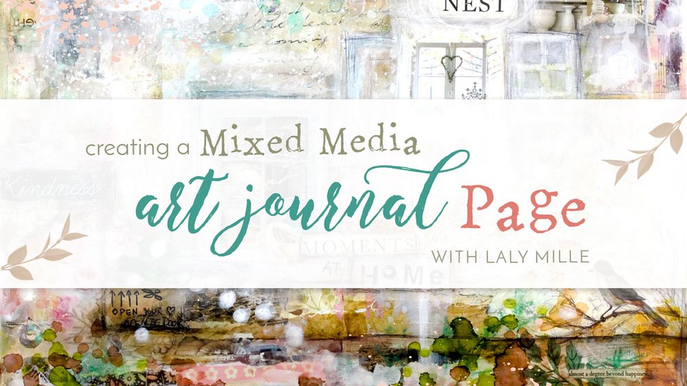 The Artist & the Journal Online Class  Supplies List — Laly Mille Mixed  Media Art