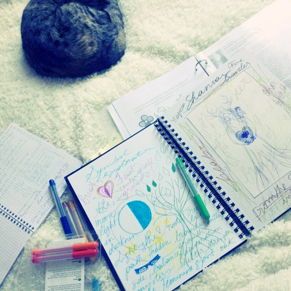 Sacred symbol journaling