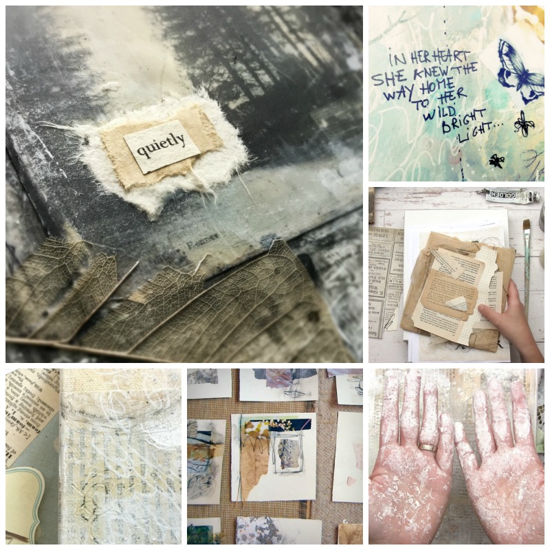 Layers of Light Mixed Media Painting Workshop with Laly Mille