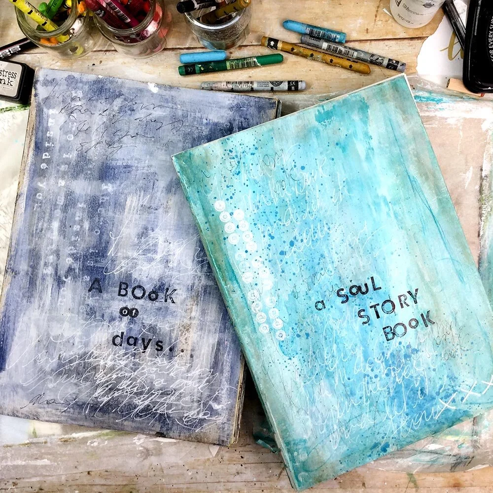 New Year, New Journal — Laly Mille Mixed Media Art