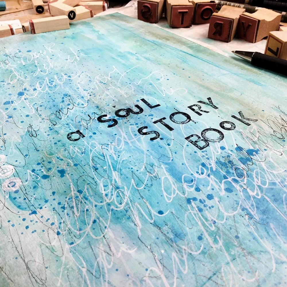 New Year, New Journal — Laly Mille Mixed Media Art