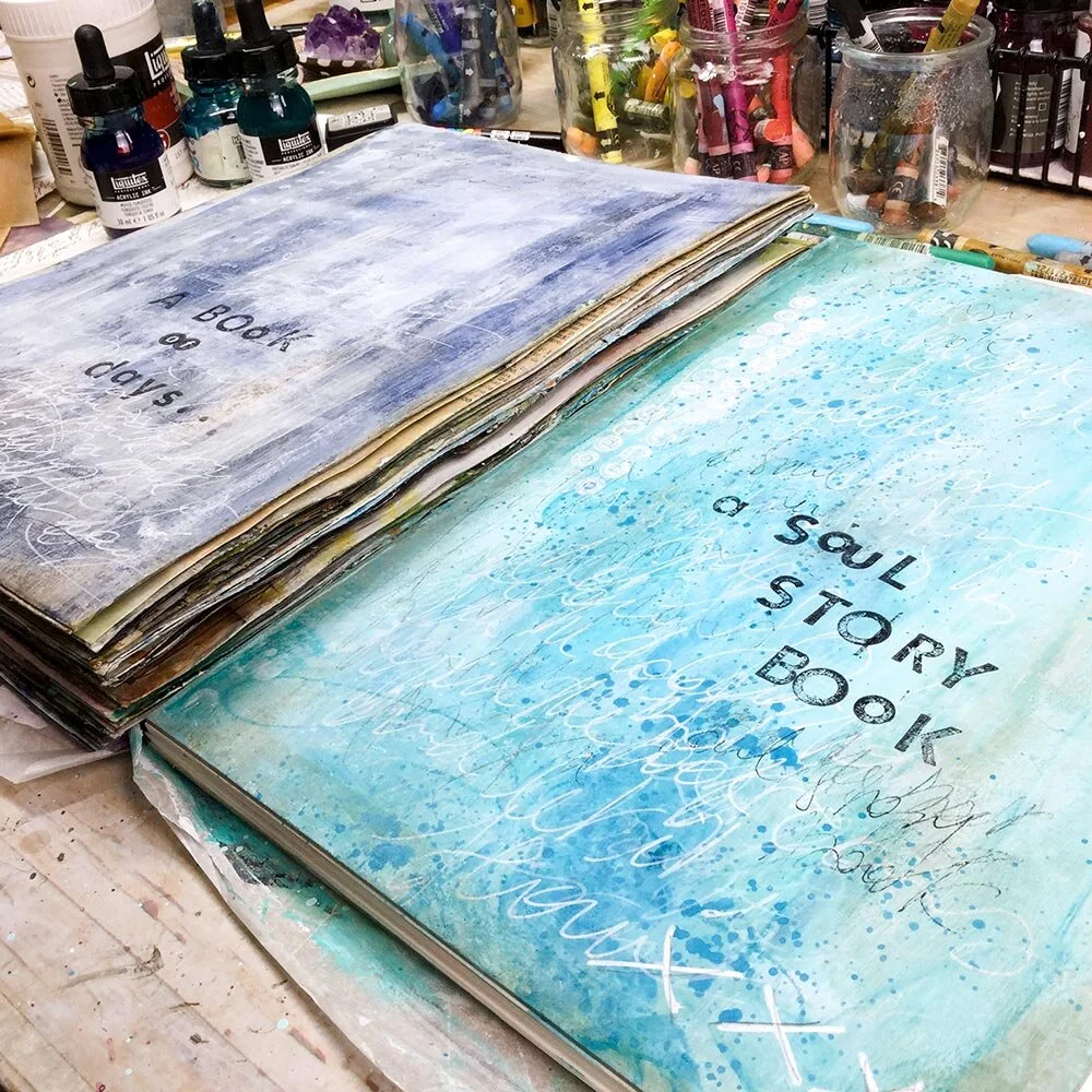 New Year, New Journal — Laly Mille Mixed Media Art