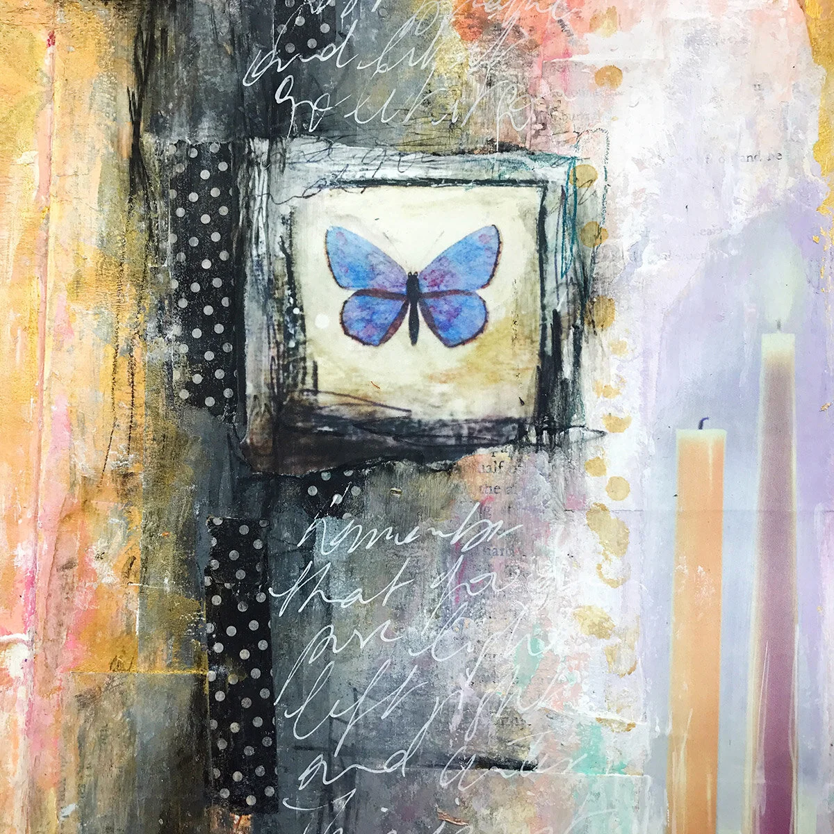 Art Journal Love — Laly Mille Mixed Media Art