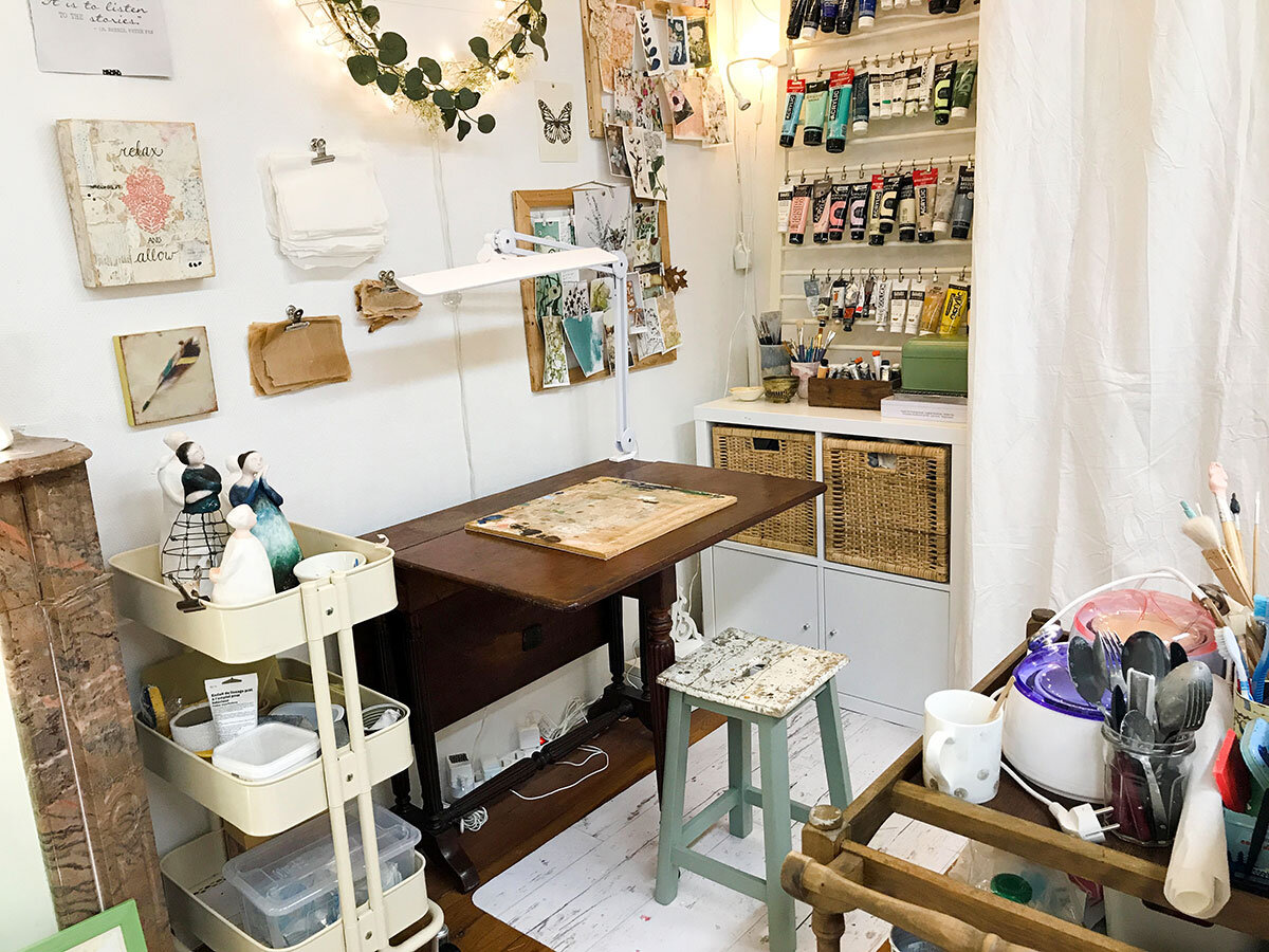 12 Creative Spaces for the Organized Artist