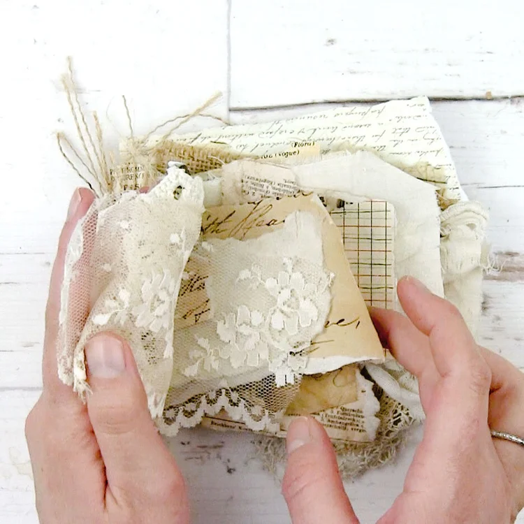 Handmade Journal — Laly Mille Mixed Media Art