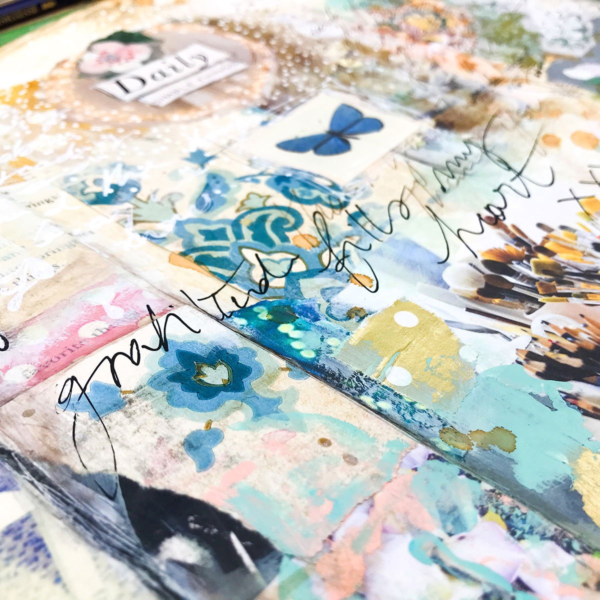 The Artist & the Journal Online Class  Supplies List — Laly Mille Mixed  Media Art