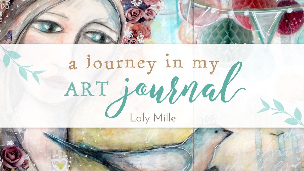 Art Journaling travel kit — Laly Mille Mixed Media Art