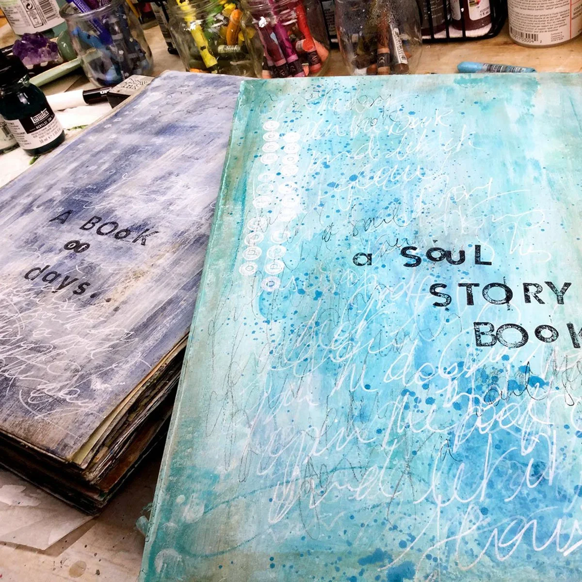 How to make an art journal — Laly Mille Mixed Media Art
