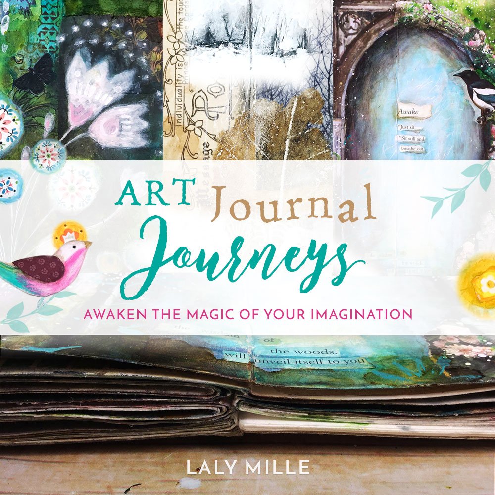 Art Journaling travel kit — Laly Mille Mixed Media Art