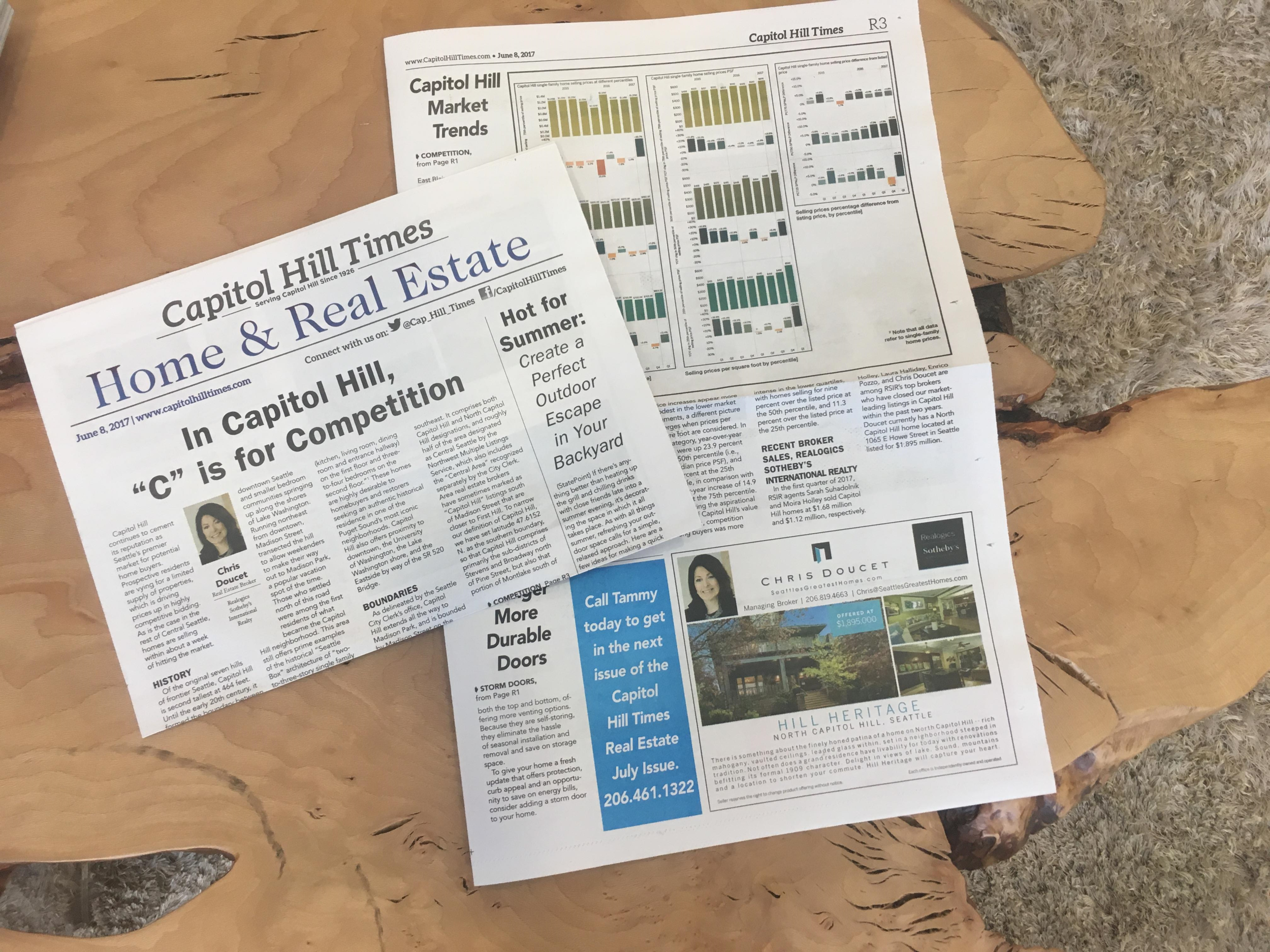 Featured in Capitol Hill Times
