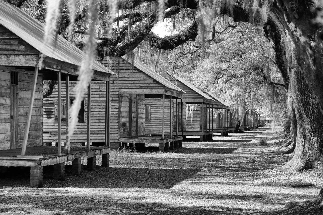  Slave Cabins, Louisianna 
