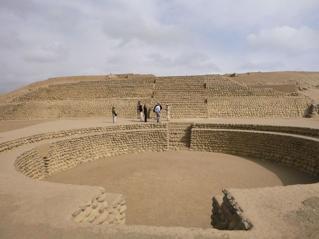  The ancient site of Bandurria in Peru. 