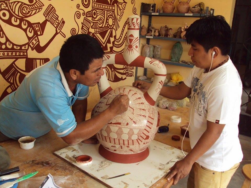  SPI has recently partnered with NOVICA, which will sell the replica ceramics of San Jose de Moro and carved gourds and woven mats of Pampas Gramalote on their website. The income derived from this sale will further support the communities and their 