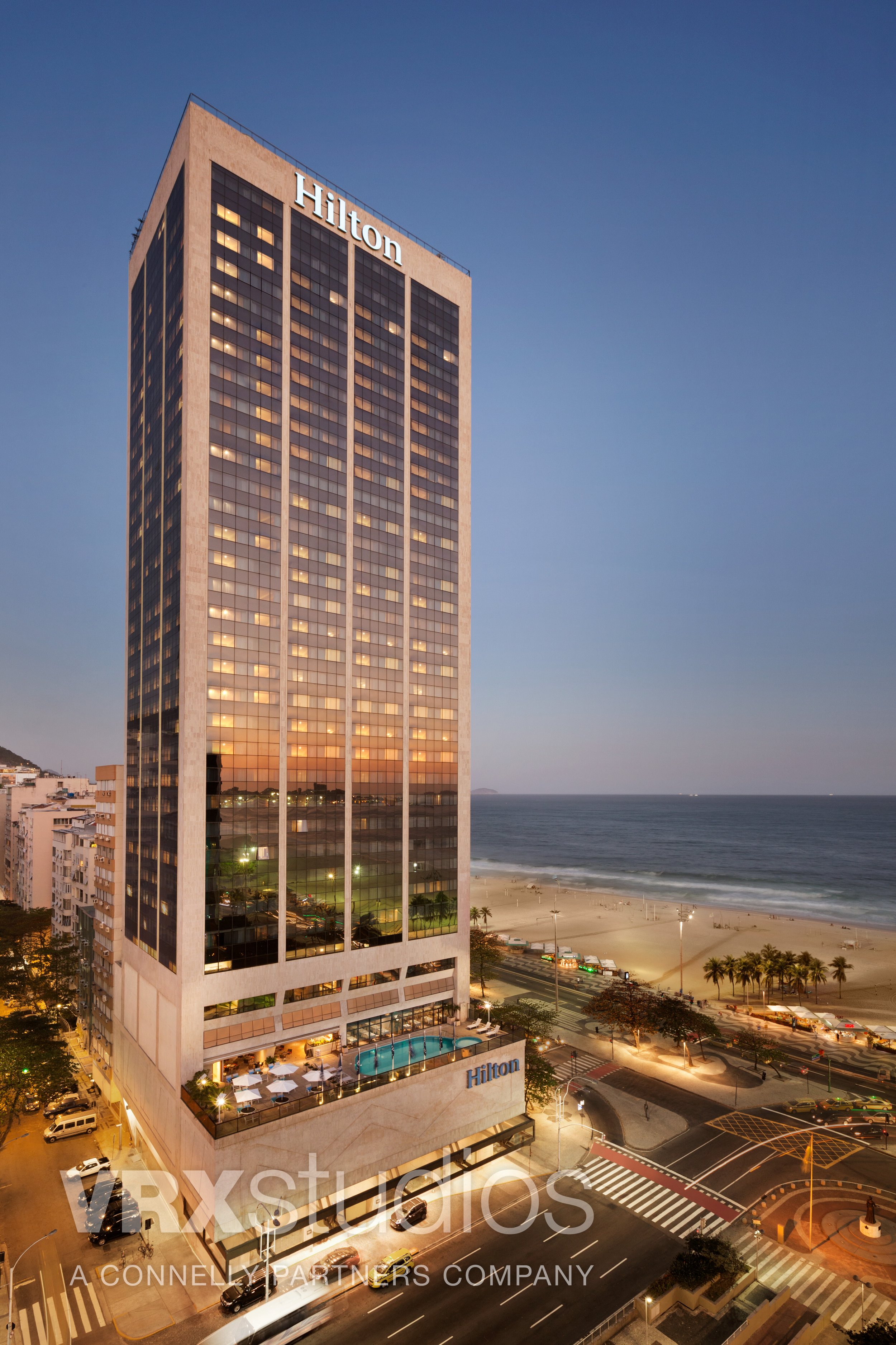  Client: VRX Studios • Project: Hilton Rio de Janeiro Copacabana, Brazil • Photographer: Marcelo Barbosa • Produced by: VRX Studios 22/09/2017 