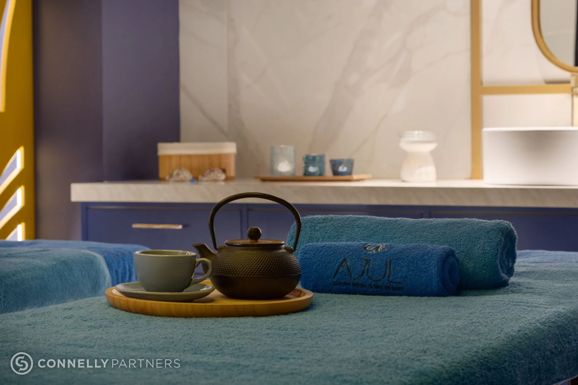  Client: Connelly Partners • Project: Ajul Luxury Hotel &amp; Spa Resort, Greece • Photographer: Marcelo Barbosa • Produced by: Connelly Partners 09/05/2025 