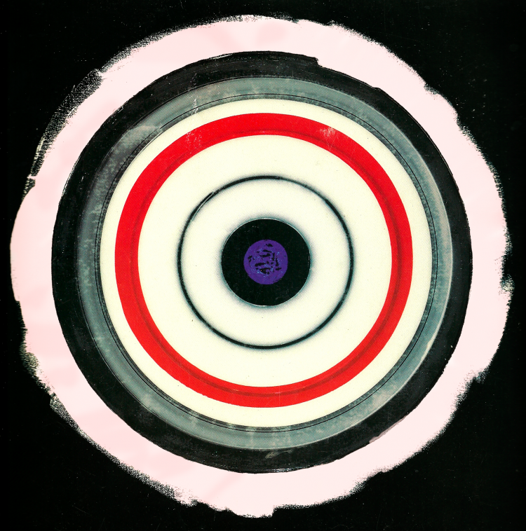 Kenneth Noland, "Jazz," 1997-8. Image credit: Moffett's Artletter.