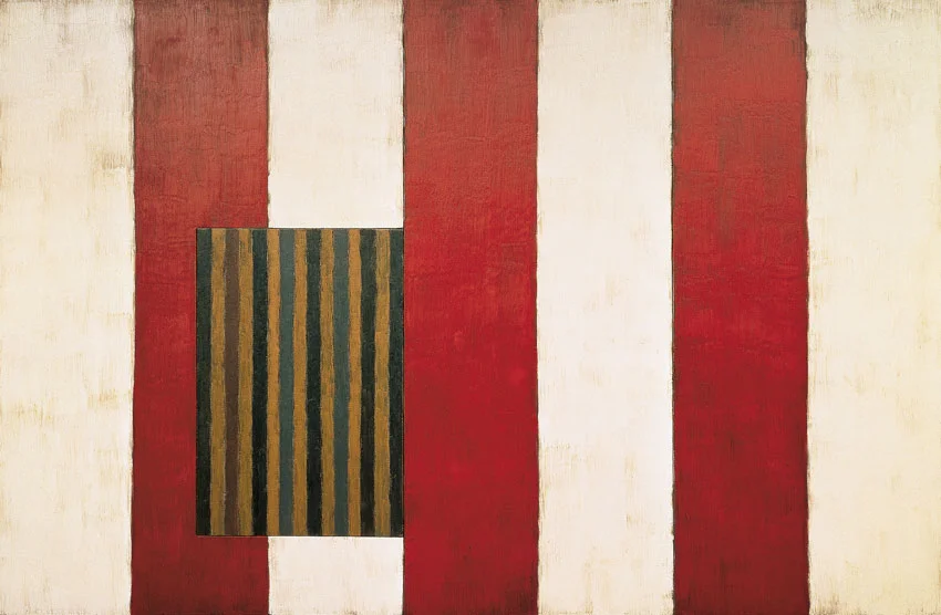 Sean Scully, "Pale Fire," 1988. Image credit: The Modern.&nbsp;