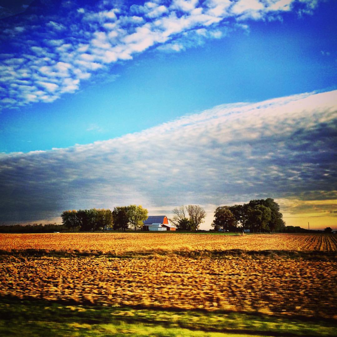 Driving through Ohio