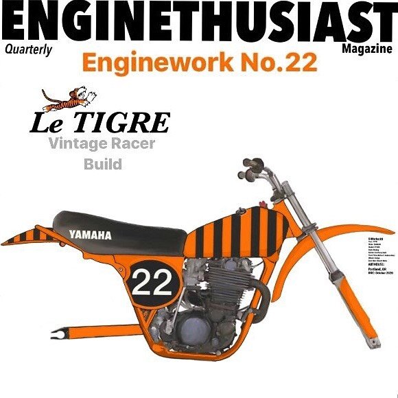 I guess in the end we just can&rsquo;t get enough 🏁 #vintageracing #enginework22 #enginethusiast #enginethusiastmagazine #scrambler #motocross #mx #fourstroke #custombuilt #restoration #xt500 #yamaha #yamahamotorcycles