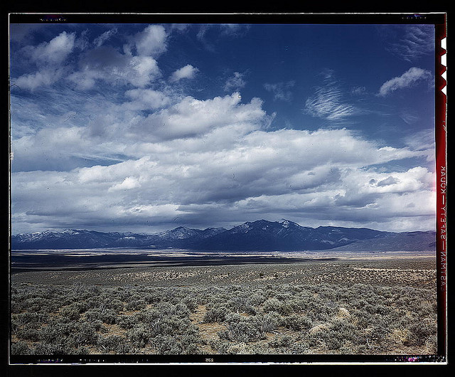 Photo of the Arizona desert from the National Archives.