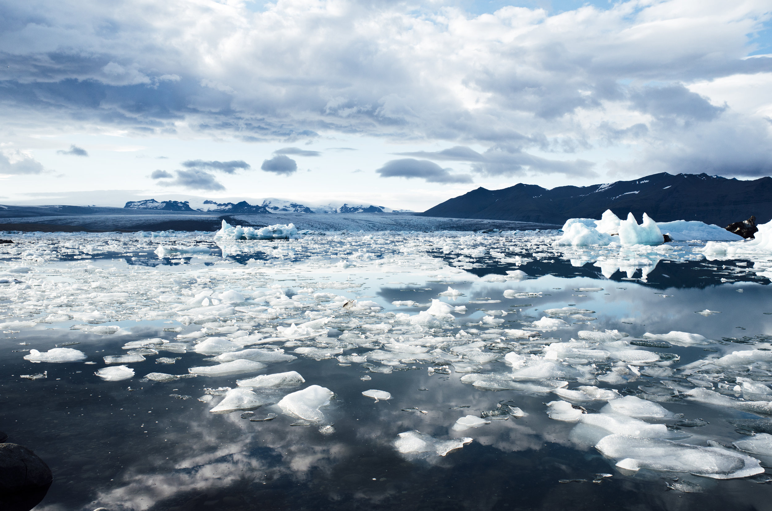 a glacial pace...