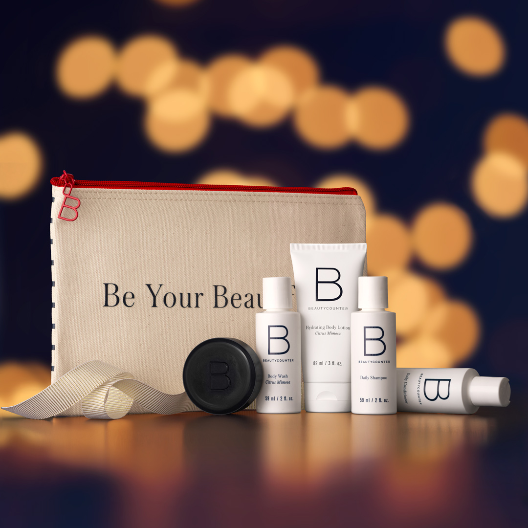 Beautycounter Jet Set Gift Set - (travel set)