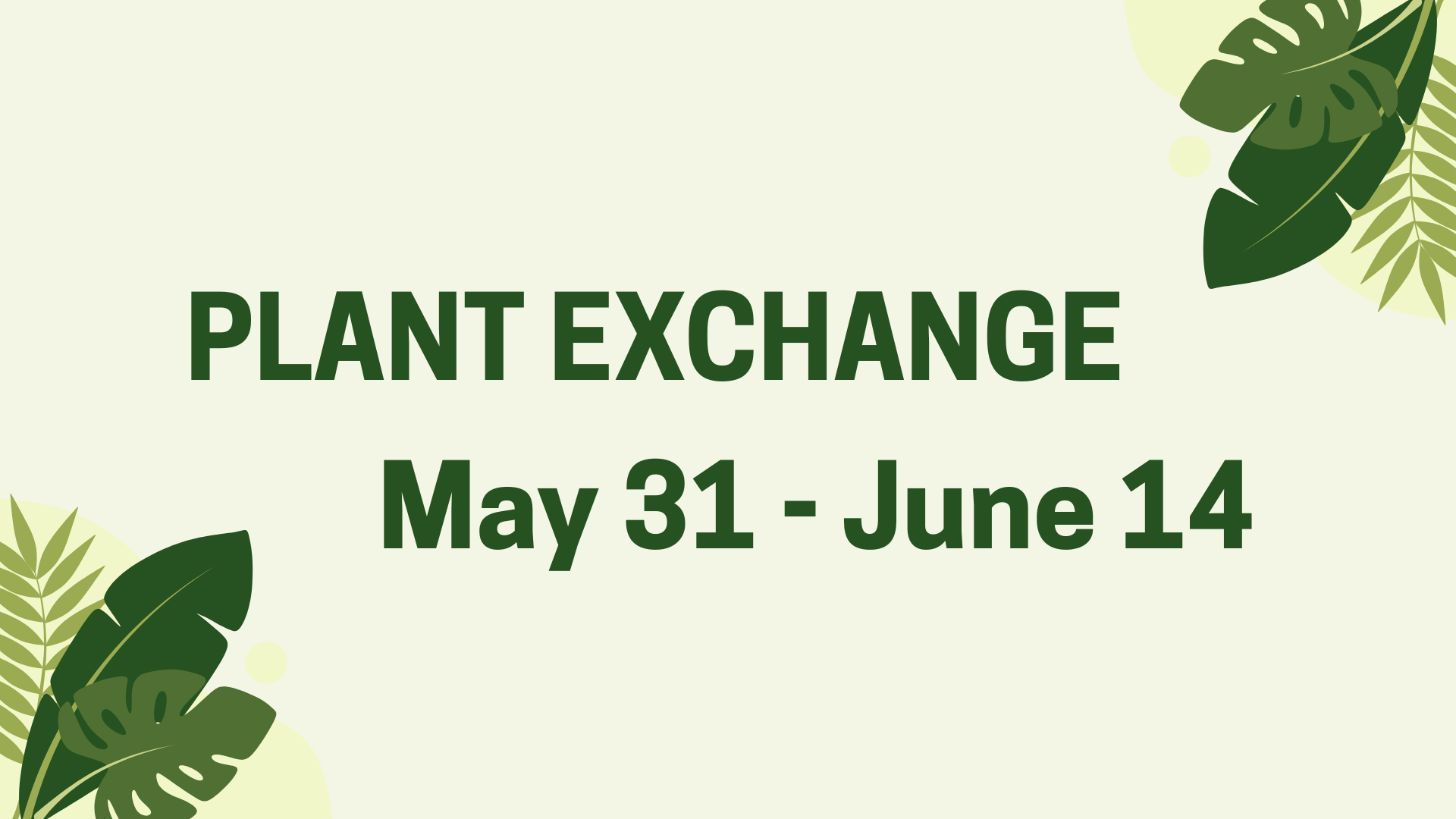 Plant Exchange