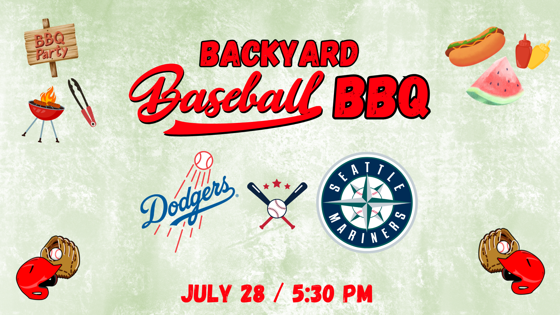 Backyard Baseball BBQ