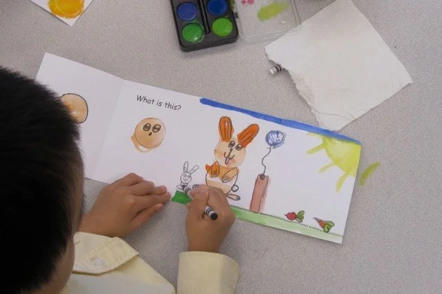 Bunny Book Drawing