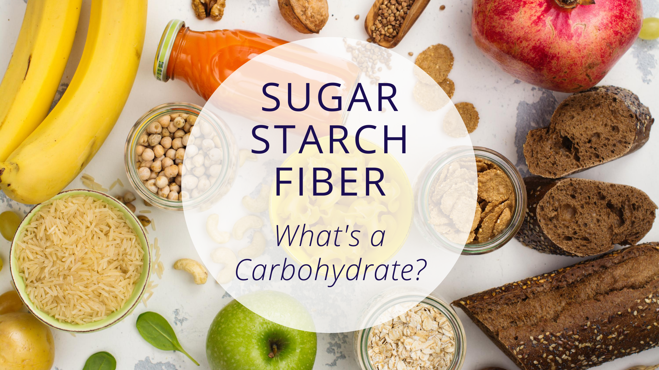Sugar, Fiber, Starch: What's A Carbohydrate? — Pamela Grant, L.Ac, NTP
