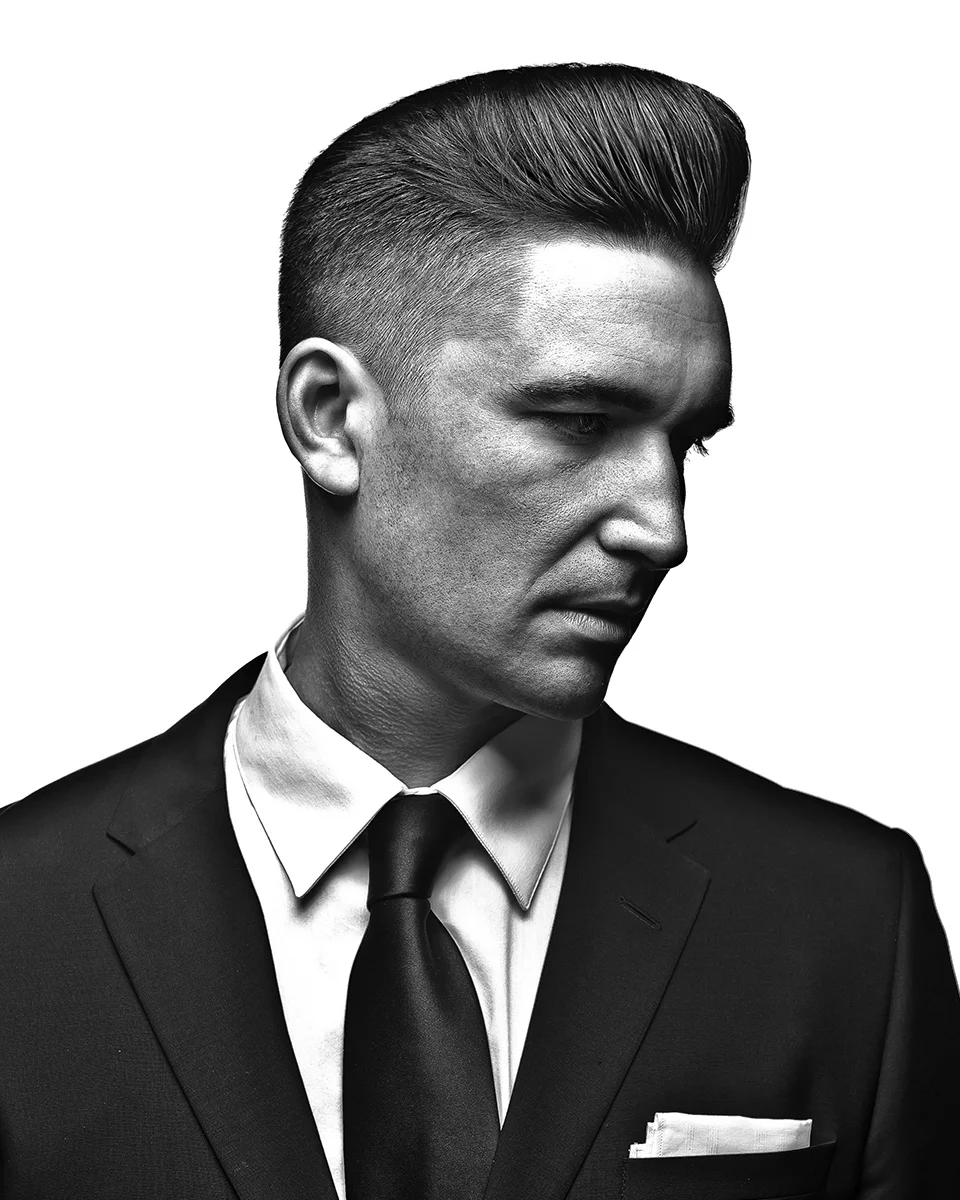 Tight Tapered Pompadour