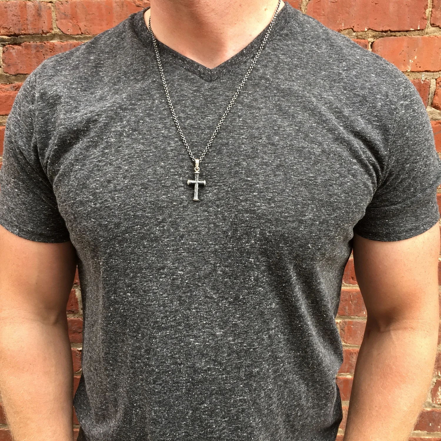 Sterling Silver Cross Necklace