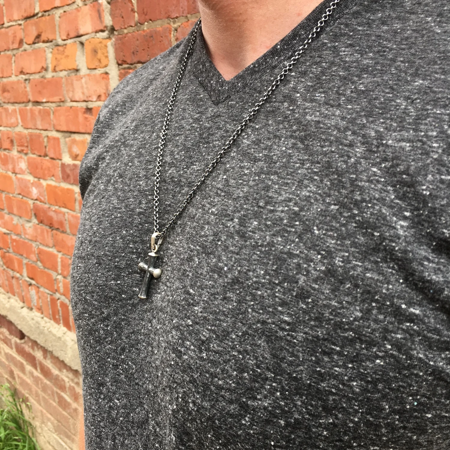 Sterling Silver Cross Present