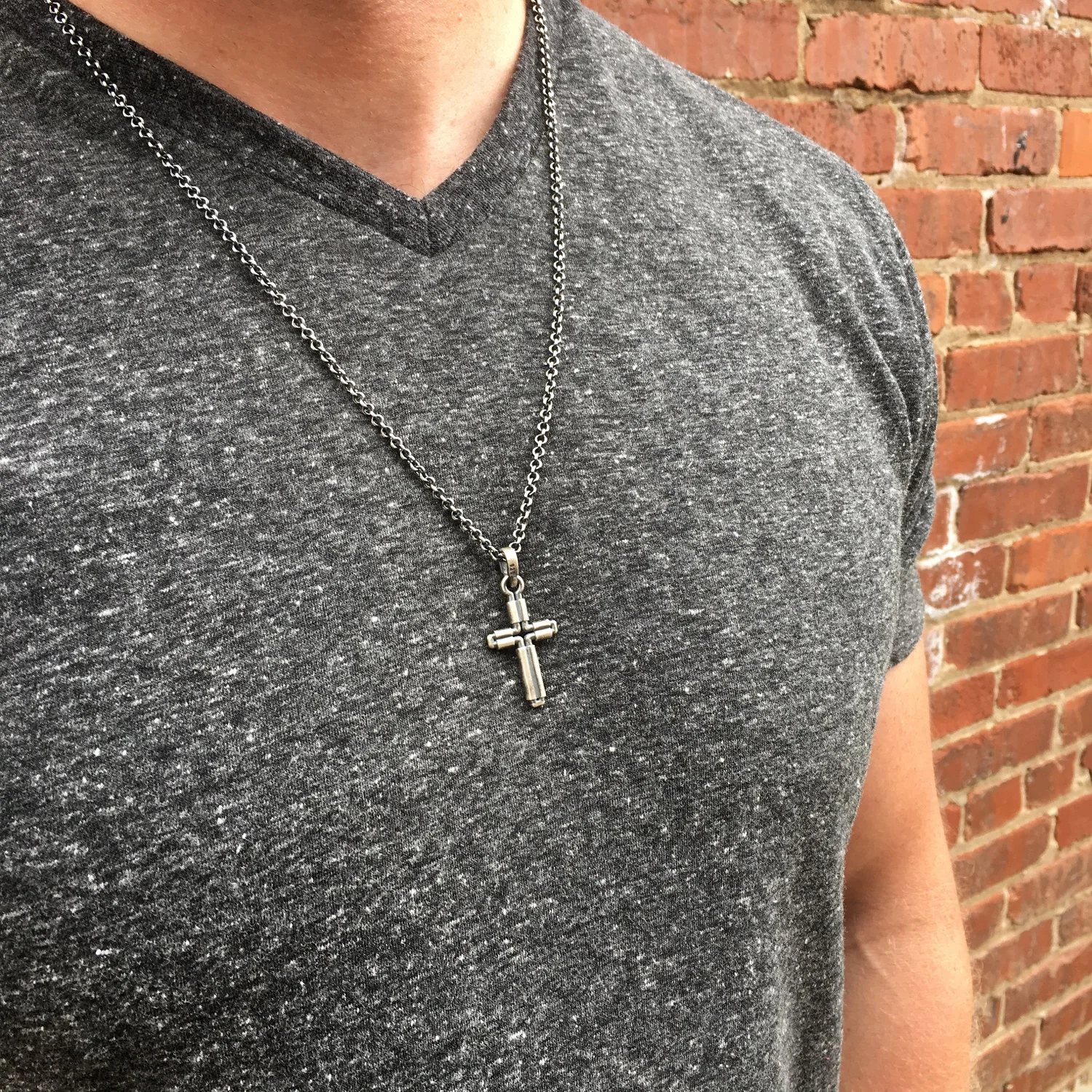 Custom Handcrafted Silver Pendant